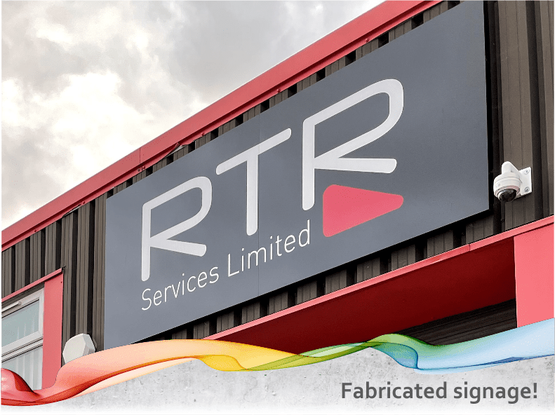 Fabricated-signage
